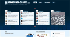 Desktop Screenshot of musiklounge-charts.com
